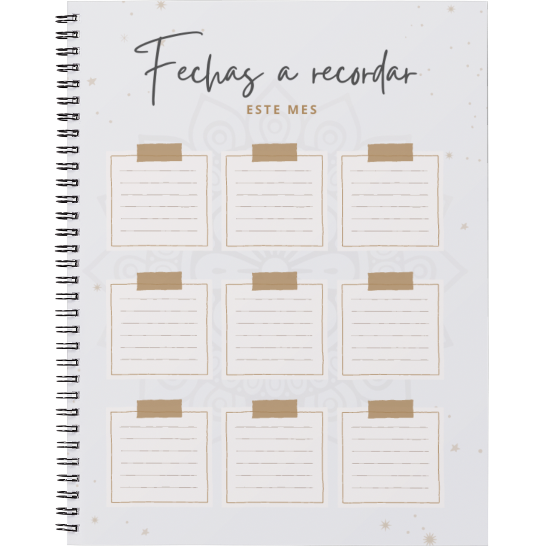 Agenda Gratitud 2025