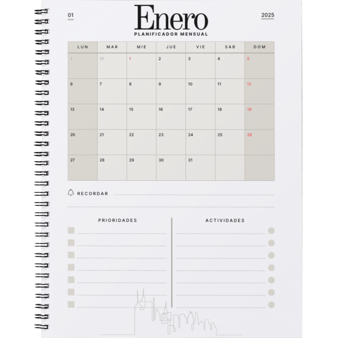 Agenda Gratitud 2025