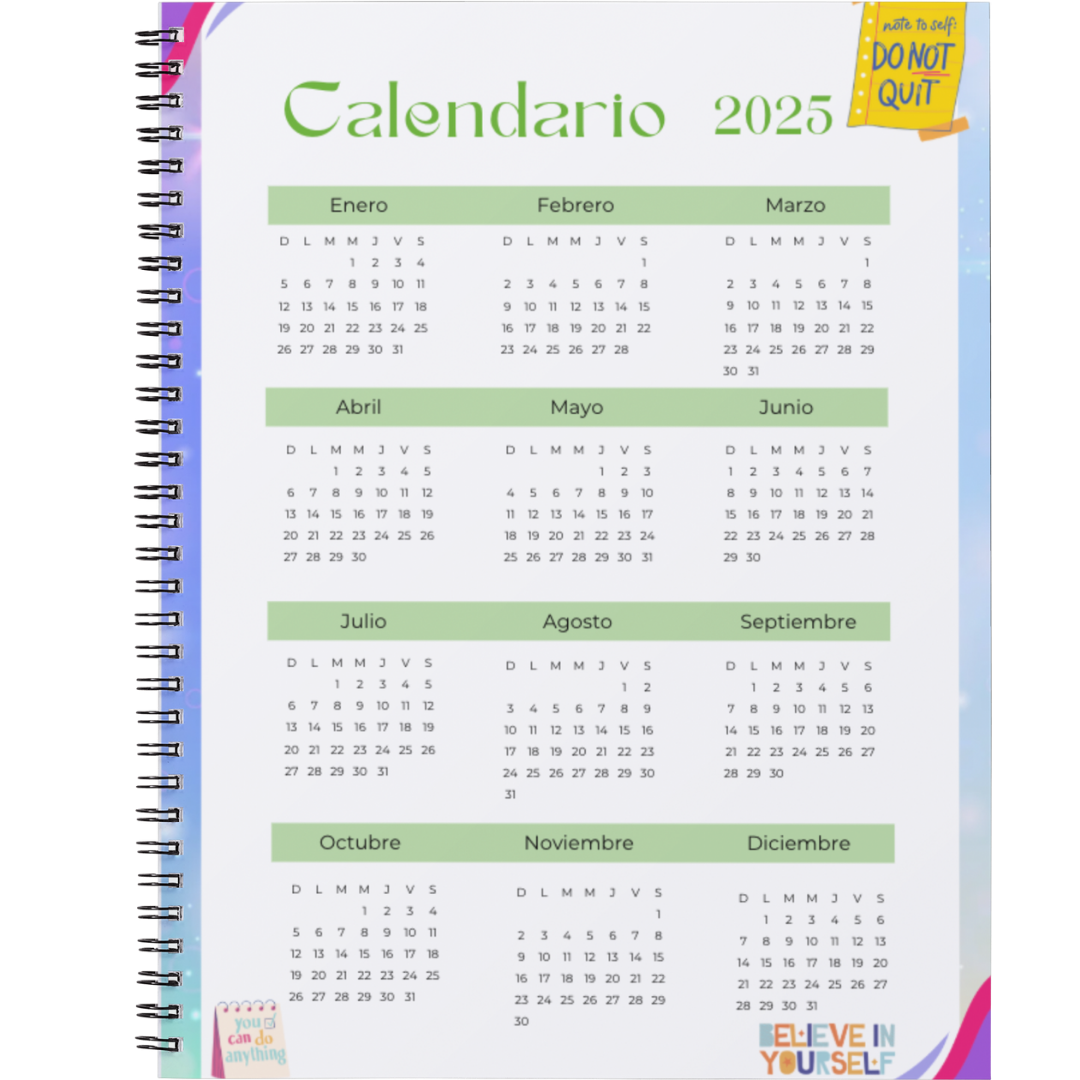 Planner Arcoiris