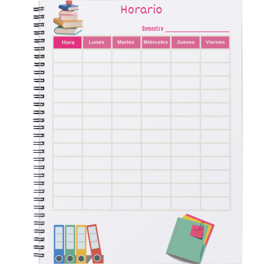 Planner Arcoiris