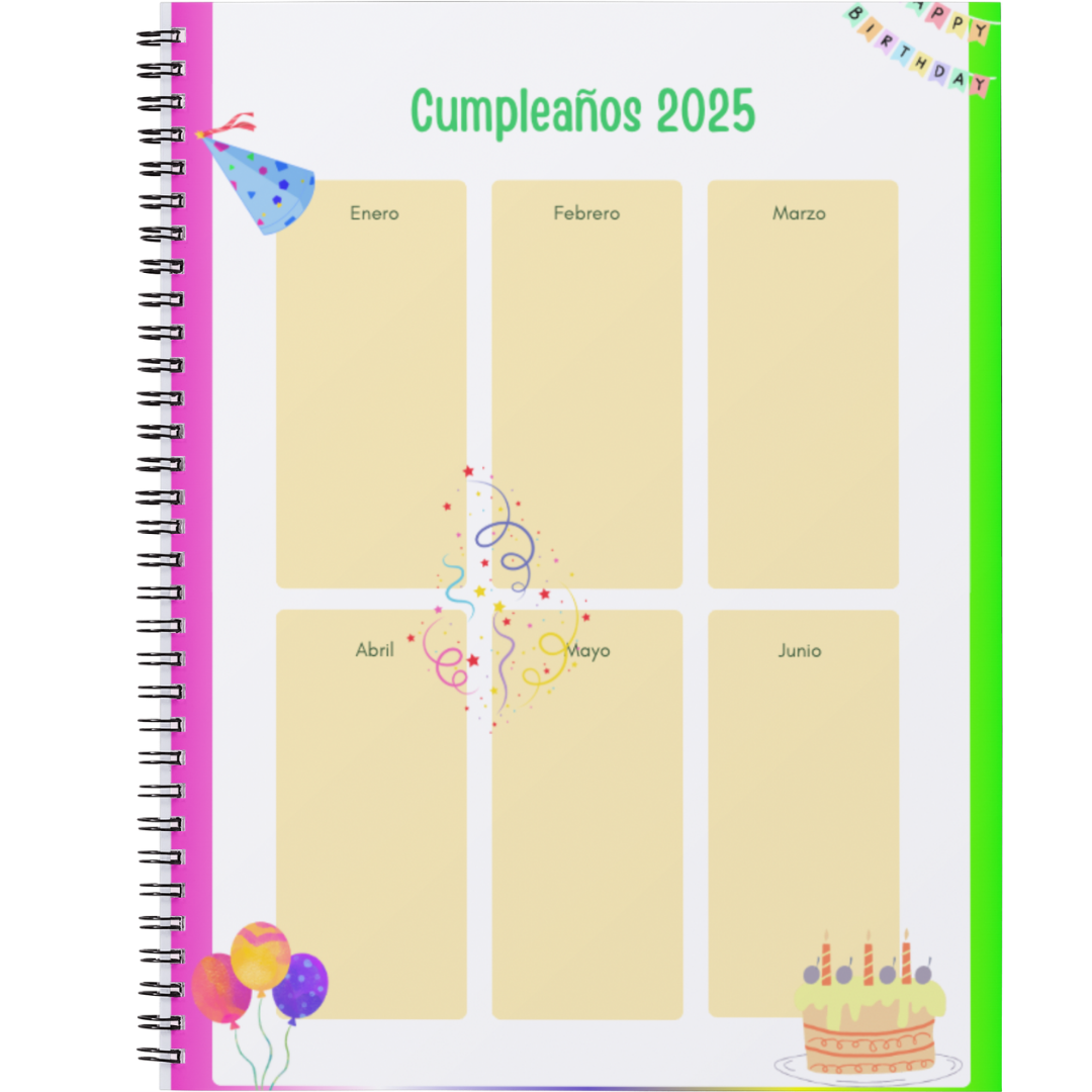 Planner Arcoiris