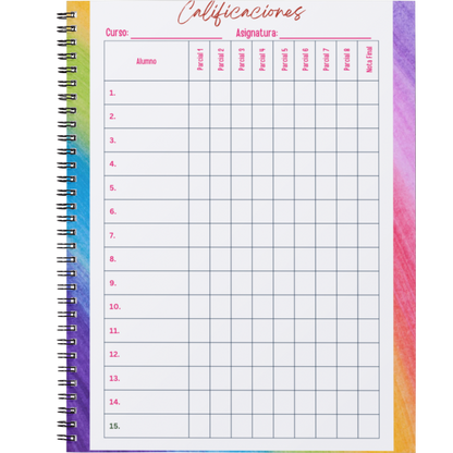 Planner Arcoiris
