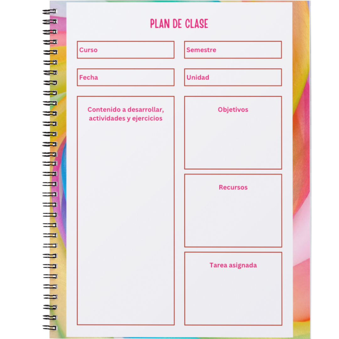 Planner Arcoiris