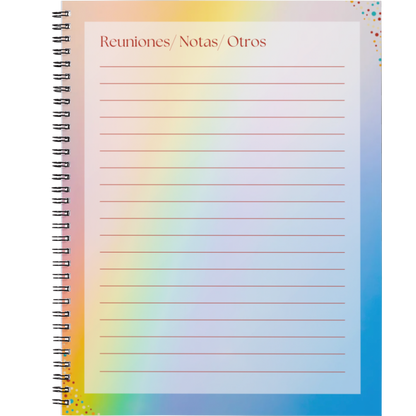 Planner Arcoiris